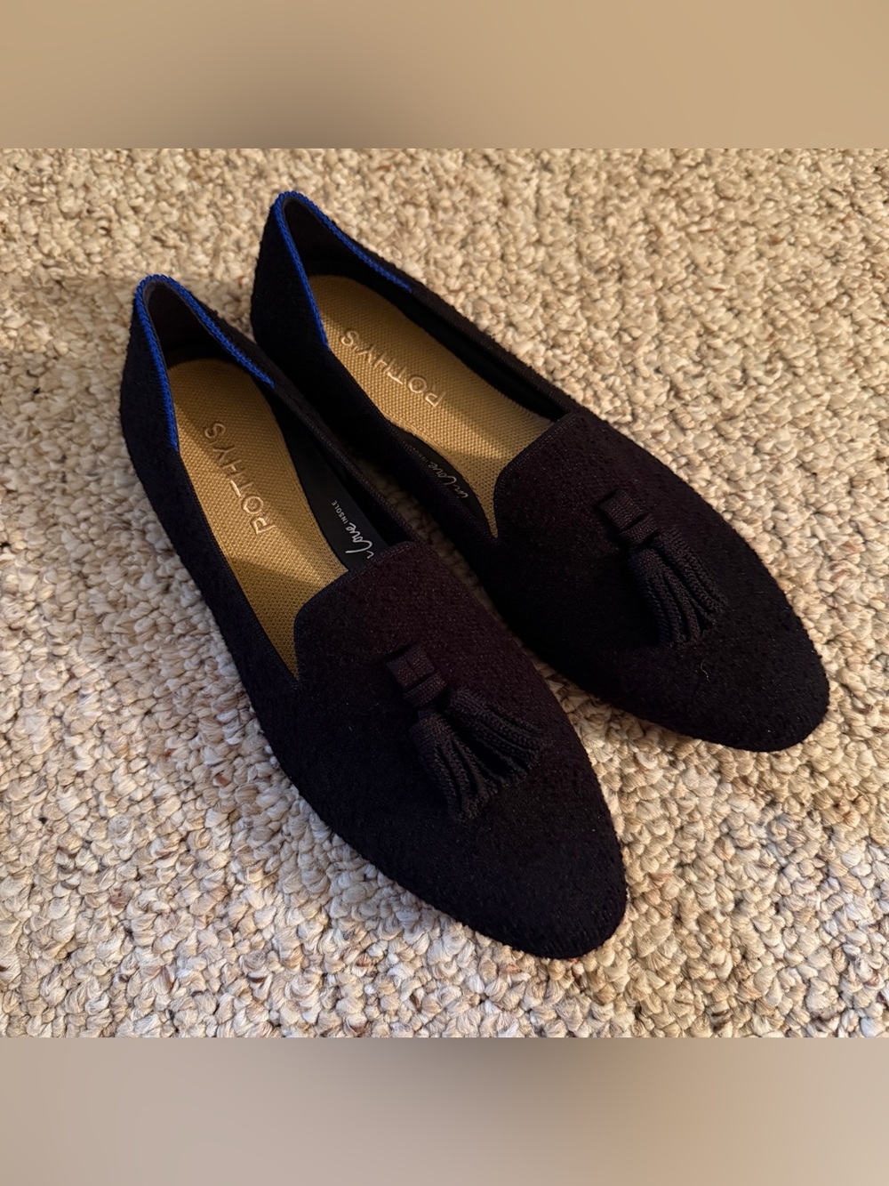 NIB Rothy’s The Almond Tassel Loafer Size 7